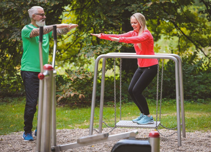 Fit im Kurpark